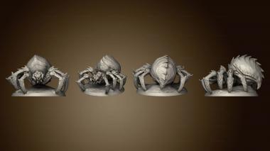 3D model The Wilderness Giant Spiders Set of 3 v (STL)