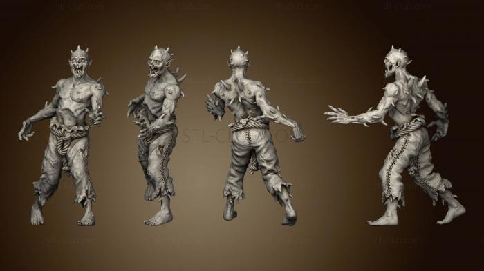 3D model Thorn Zombie Approaching (STL)