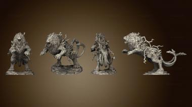 3D model Thunder Lion Large 2 (STL)