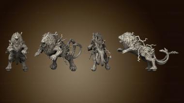 3D model Thunder Lion Large (STL)