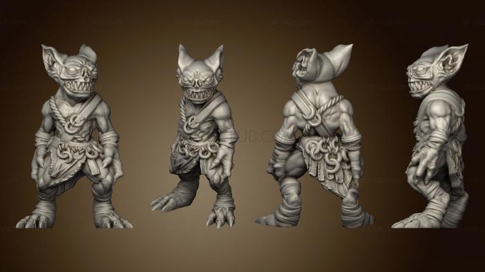 3D model Tusklands Gremlin 3 no Base (STL)