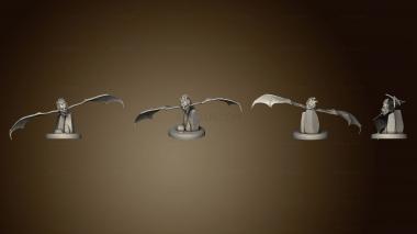 3D model Vampires Flying Head Hungry v 2 (STL)