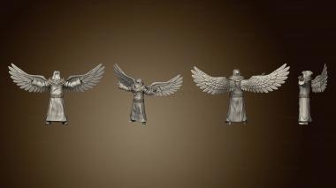 3D model Warrior Angel Magic (STL)