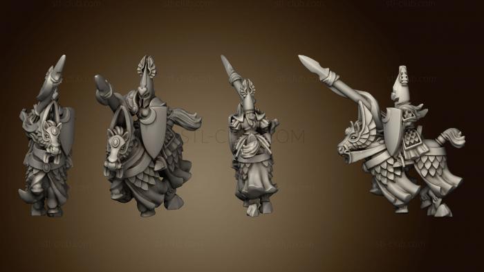 3D model Warrior with armour 2 (STL)