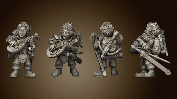 3D model welbyn the bard a 3 (STL)