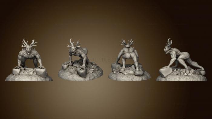 3D model Wendigo (STL)