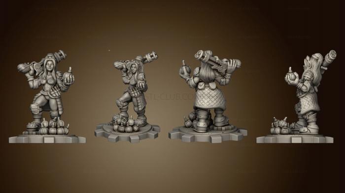 3D model Whurdred the Artificer Base (STL)