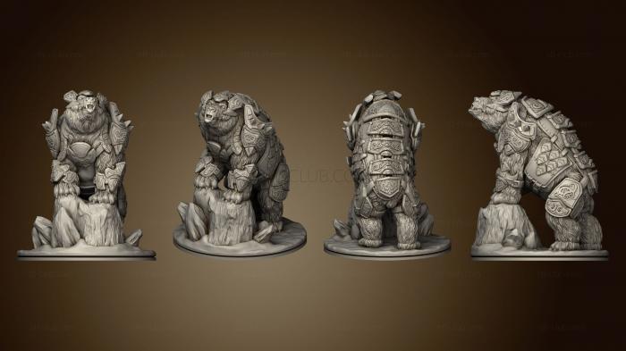 Wilds of Wintertide Bear B Armored Based