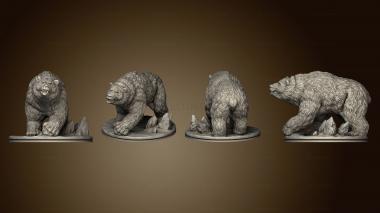 3D model Wilds of Wintertide Bear C No Armor Based (STL)