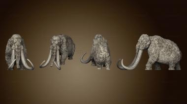 3D model Wilds of Wintertide Mammoth Regular Unbased NEEDS (STL)