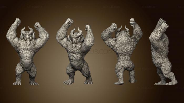 Wilds of Wintertide Yeti B Unbased