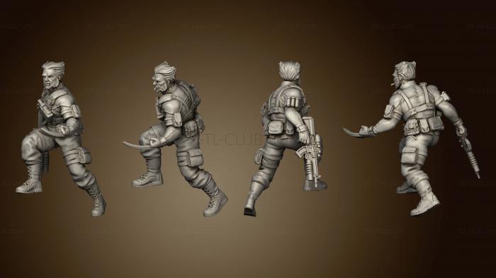 3D model Wolverine Badger Operative badger operative (STL)