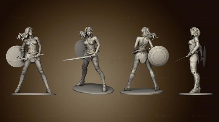 3D model Wonder Woman 2 (STL)