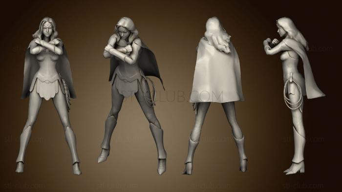 3D model wonder woman dc unchained (STL)