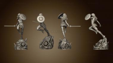 3D model Wonder Woman FDM (STL)