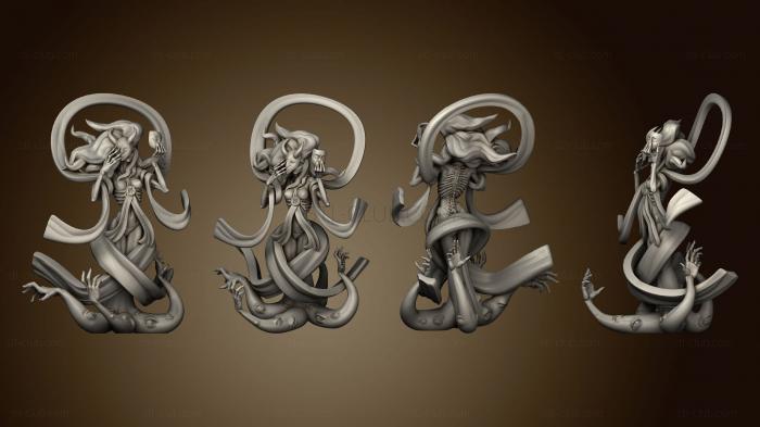 3D model Wukong Journey to the West Bai Gu Jing Demon Form (STL)