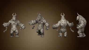 3D model Yeti Roaring Large (STL)