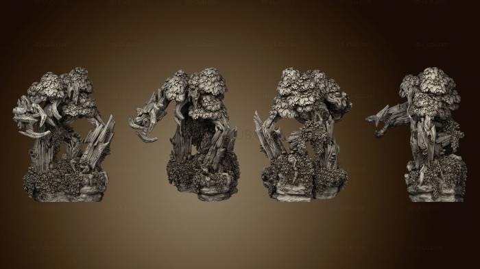 3D model Young Treant 01 Base Stand Alone 002 (STL)