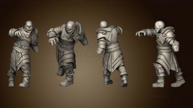 3D model Zombie Ashes Warrior (STL)