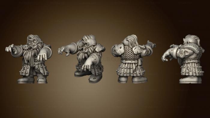 3D model Zombie Dwarves (STL)