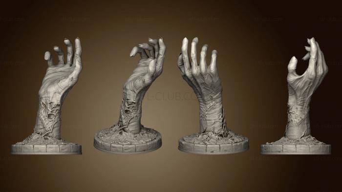 3D model zombie hand 234 (STL)