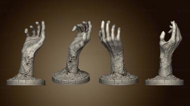 3D model zombie hand 234 (STL)