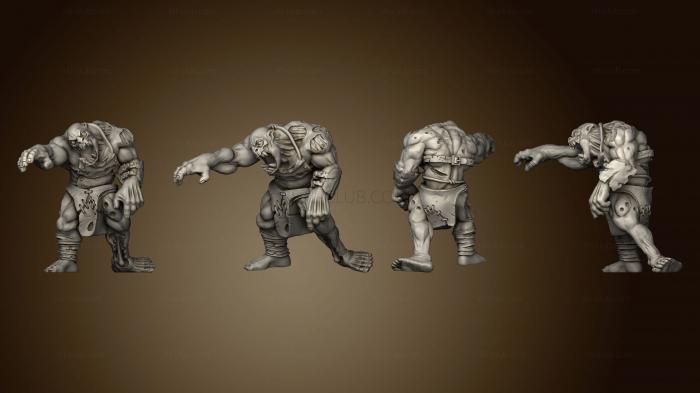 3D model Zombie Orcs (STL)