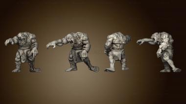 3D model Zombie Orcs (STL)