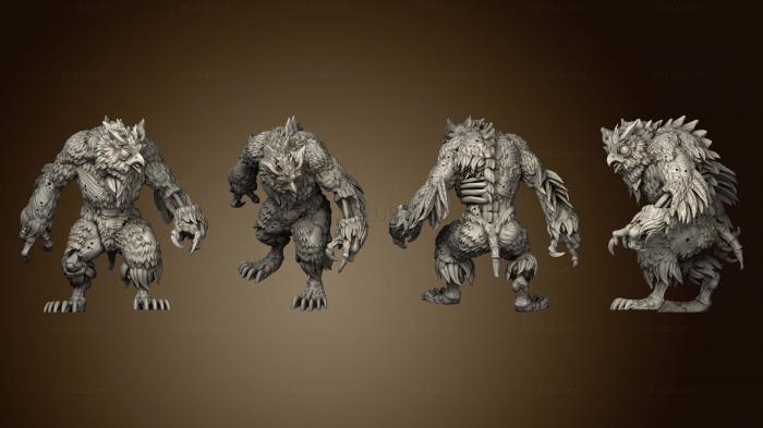 Zombie Owlbear Large