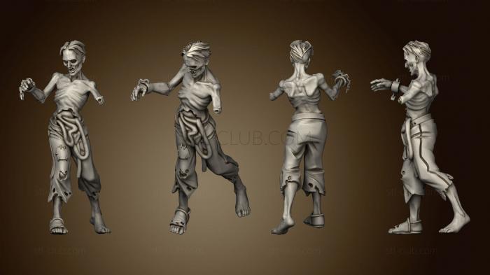 3D model Zombie 15 (STL)