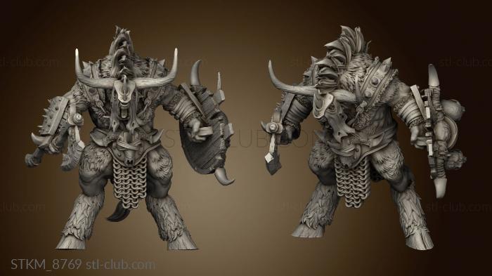 3D model Minotaur shield (STL)