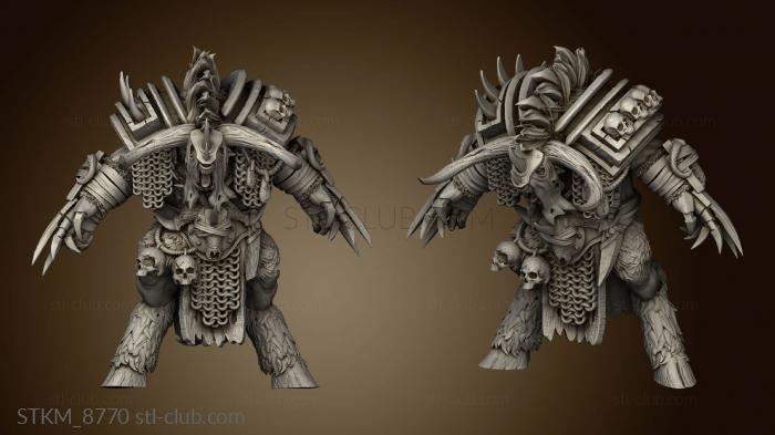 3D model Minotaur champion (STL)