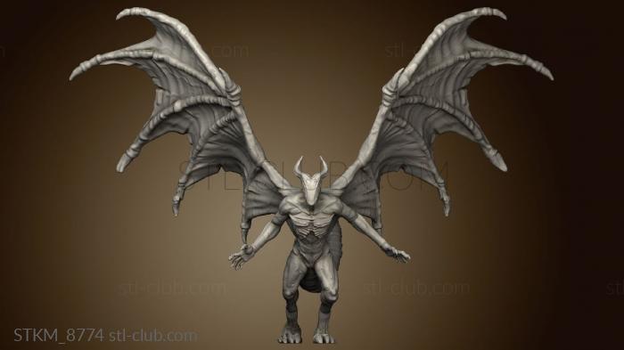 3D model Sons Midnight Night Gaunt Attacking (STL)