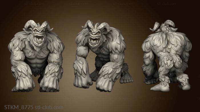 3D model Yeti (STL)