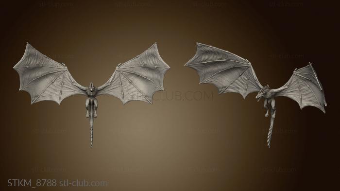 3D model Dragon lamp (STL)