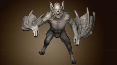 3D model Fantasy Bat Vampire (STL)