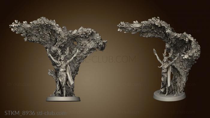 3D model Druids Thickerver empyrean Druid (STL)