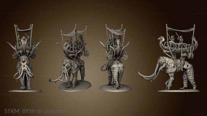 3D model War Elephant (STL)