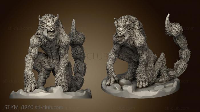 3D model Were Manticore (STL)