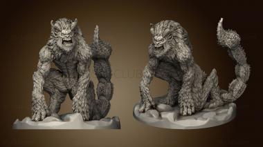 3D model Were Manticore (STL)