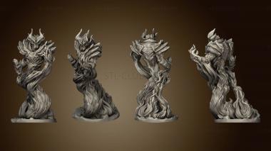 3D model orbund Fire Elemental (STL)