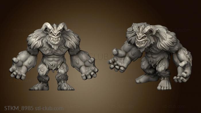 3D model Yeti (STL)