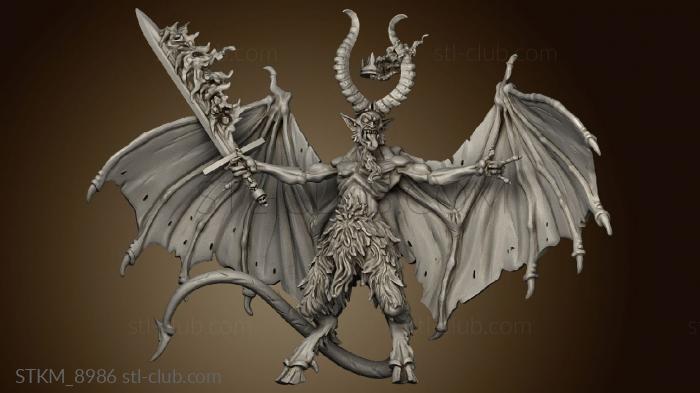 3D model the devil (STL)