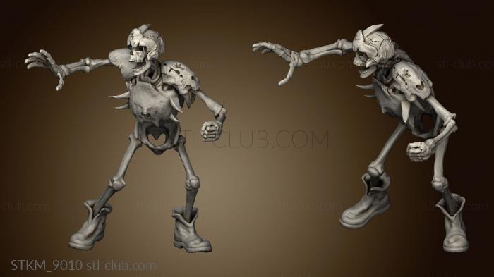 3D model Line Bones (STL)