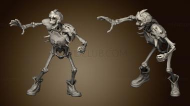 3D model Line Bones (STL)