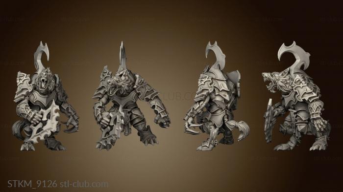 3D model Undead Wolfen Ripper Undead (STL)