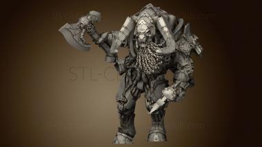 3D model Infernal Golem Kashan Vra Beard (STL)