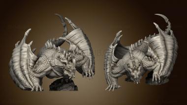 3D model Orcs Wyvern (STL)