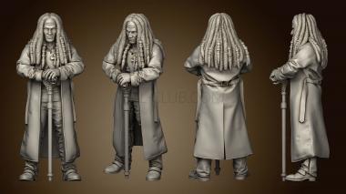 3D model SKULL HUNTERS THE BONE CLAN BUDOL GANG BOSS KING RASTA (STL)