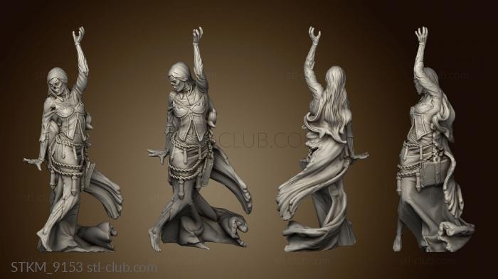 Lich Female Empress the Undead Thicker for Spell Mesh